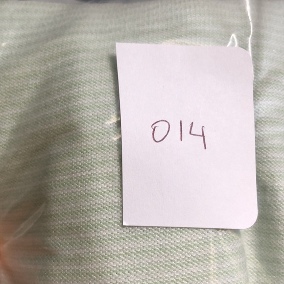 J. McLaughlin Jamey Mint Green striped Knit Top size XS cotton blend - Picture 8 of 8